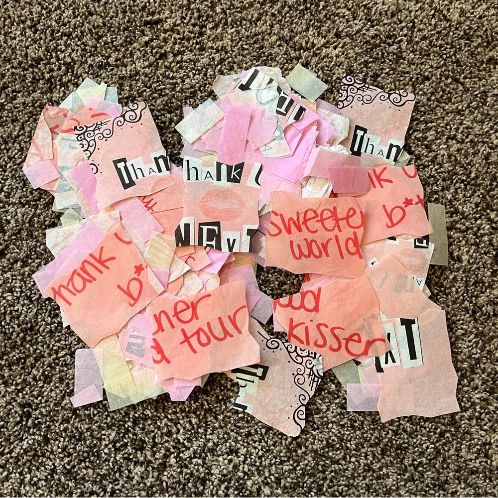Ariana Grande Sweetener Tour Confetti